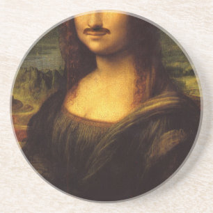 Mona lisa mustasch underlägg