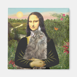 Mona Lisa - Norsk Skogskatt Magnet