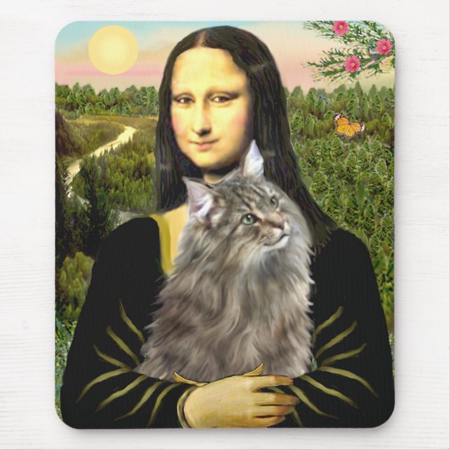 Mona Lisa - Norsk Skogskatt Musmatta (Framsidan)