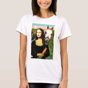Mona Lisa och hennes Arabian Horse Tee