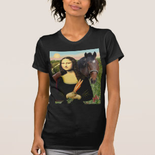 Mona Lisa och hennes kvartshäst T Shirt
