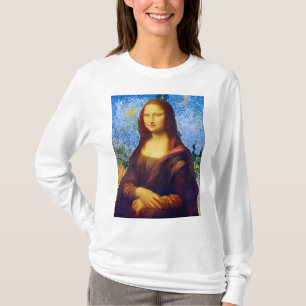 Mona Lisa och Van Gogh T Shirt