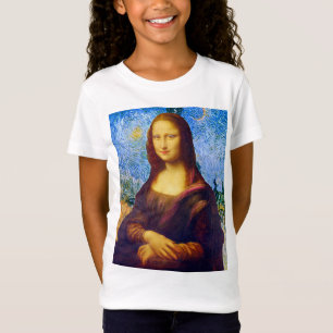 Mona Lisa och Van Gogh T Shirt