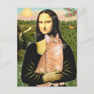 Mona Lisa - Orange Tabby SH 46 Vykort