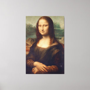Mona Lisa Painting Canvastryck