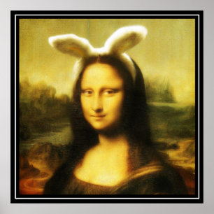 Mona Lisa Påskharn Poster