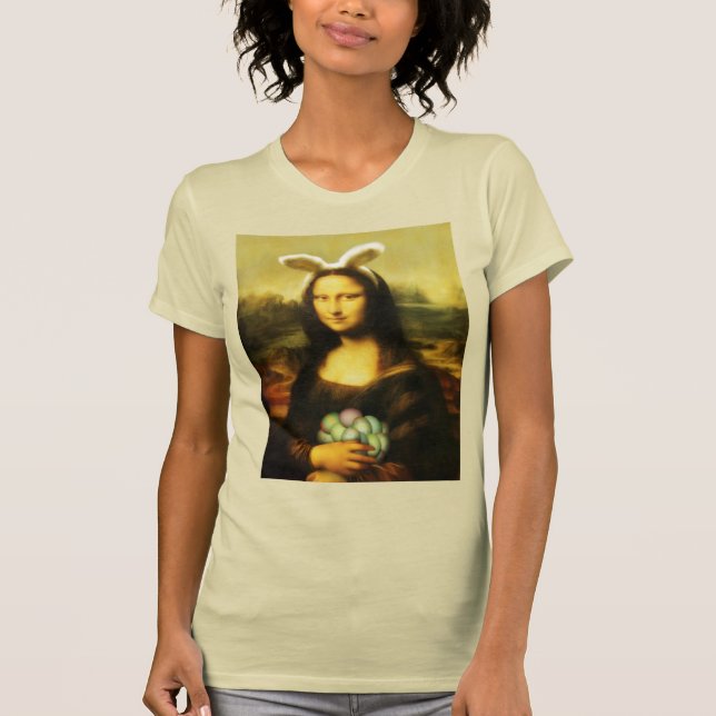Mona Lisa, Påskharn T Shirt (Framsida)