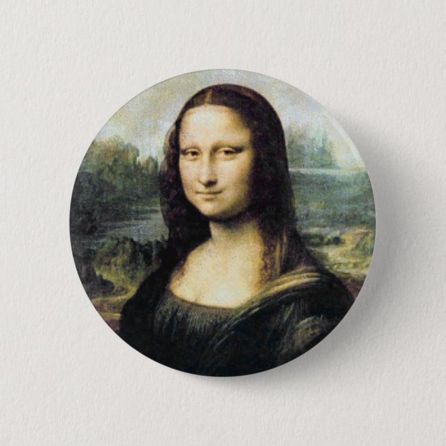 Mona Lisa Pin Knapp (Framsida)
