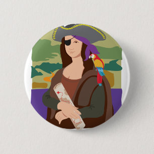Mona Lisa pirat Knapp