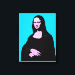 Mona Lisa Pop Art Stil Canvastryck<br><div class="desc">* Konst stil i Mona Lisa porträtt. * Flera storleka alternativ finns tillgängliga! * Lägg till bakgrund färg efter eget val. Lägg också till text eller rubrik! Använda knappen CUSTOMIZE IT för att komma igång. ~~~~~ En ny redigering av Leonardo da Vincis konst. (Mona Lisa) ~~~~ Vid *Spoofing the Arts*...</div>