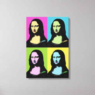 Mona Lisa - Pop Art Stil Canvastryck