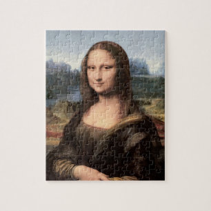 Mona Lisa Porträtt / måla Pussel