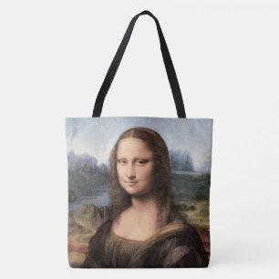 Mona Lisa porträtt/målning Tygkasse