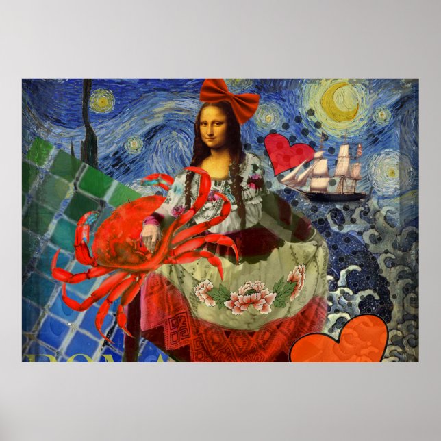 Mona Lisa Poster (Framsidan)