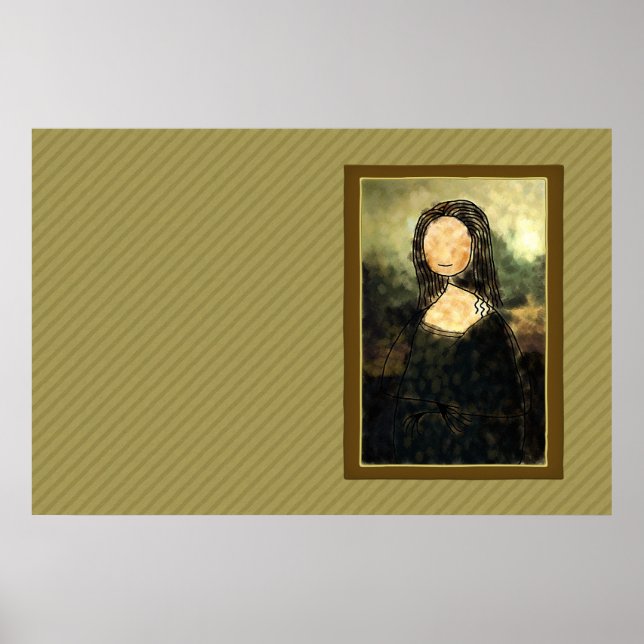 Mona Lisa Poster (Framsidan)