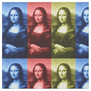 Mona Lisa primära färger Tyg