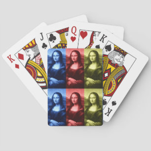 Mona Lisa Primary Färg Spelkort