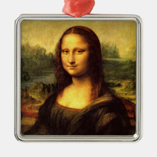 Mona Lisa prydnad Julgransprydnad Metall