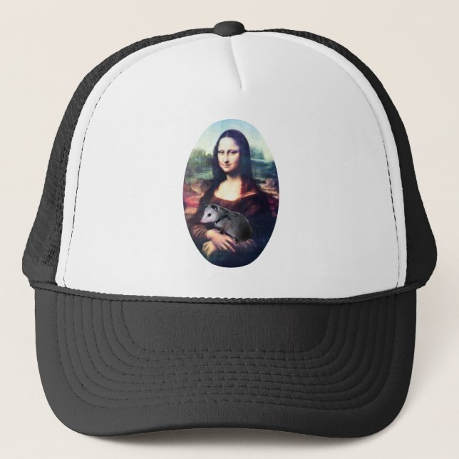 Mona Lisa pungråtta Keps (Framsida)