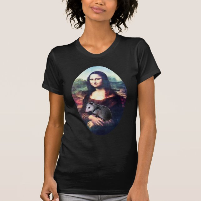Mona Lisa pungråtta Tee (Framsida)