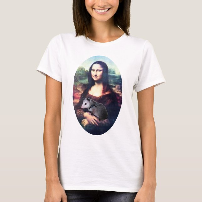 Mona Lisa pungråtta Tröja (Framsida)