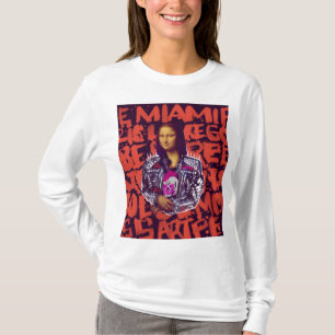 Mona Lisa Punk Art T Shirt