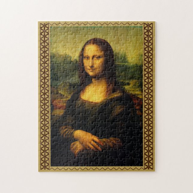 Mona Lisa pussel (Vertikal)