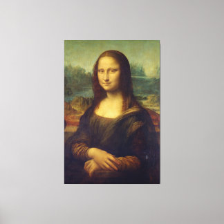 Mona Lisa Reproduction Print - Da Vinci Print Canvastryck