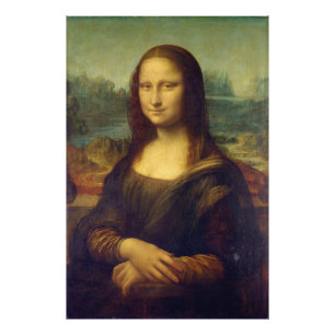 Mona Lisa Reproduction Print - Da Vinci Print Fototryck