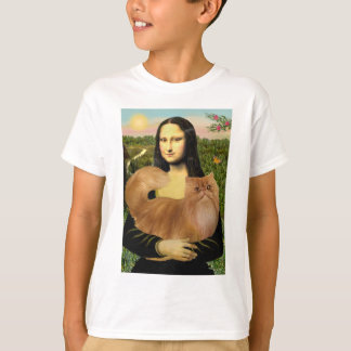 Mona Lisa - Röd perserkat Tee