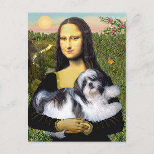 Mona Lisa - Shih Tzu (A-ld) Vykort