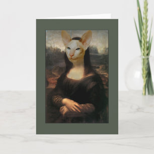 Mona Lisa Siamese Cat Kort