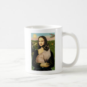 Mona Lisa - siamesisk katt Kaffemugg