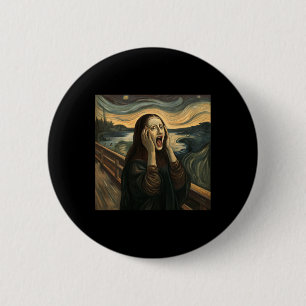 Mona Lisa Skräm Halloween Costume Party Art Knapp
