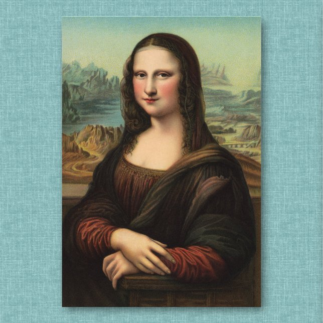 Mona Lisa Smile Photo Print Fototryck (Skapare uppladdad)