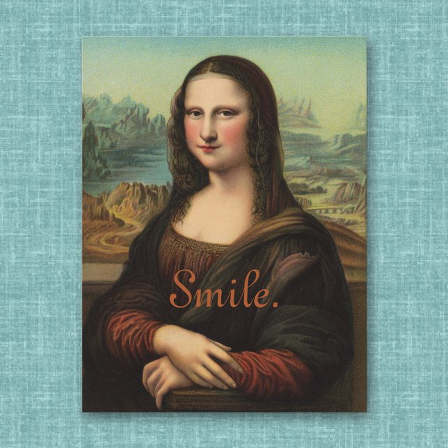 Mona Lisa Smile Vykort (Skapare uppladdad)
