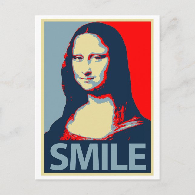 Mona Lisa Smile Vykort (Framsida)