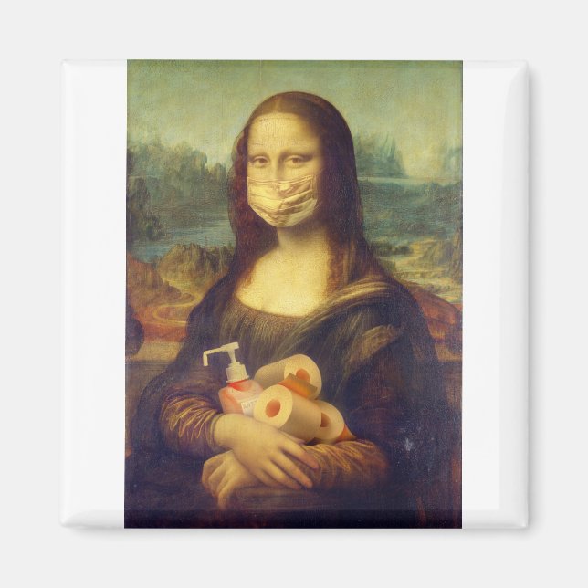Mona Lisa stoppade Magnet (Framsidan)