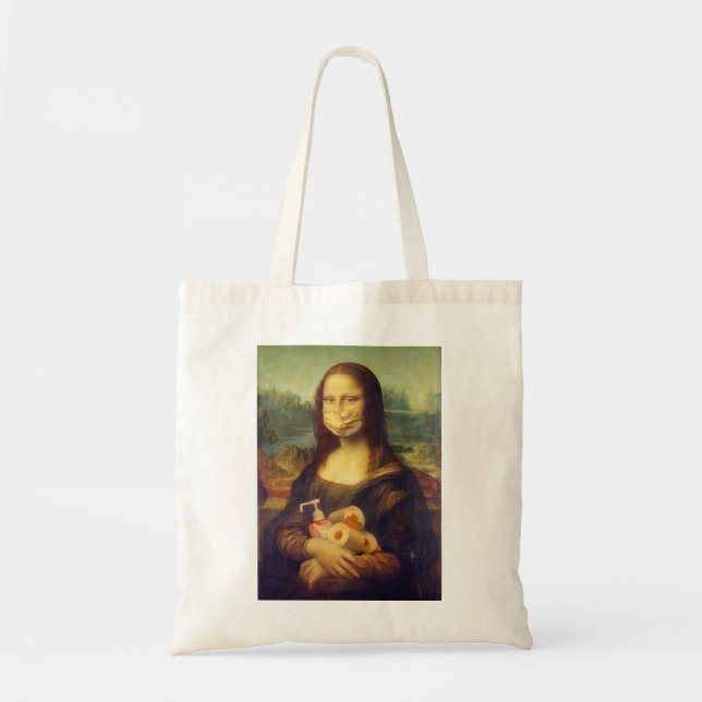 Mona Lisa stoppade Tygkasse (Framsidan)
