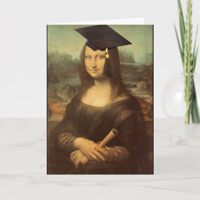 Mona Lisa Studenten Kort (Framsida)
