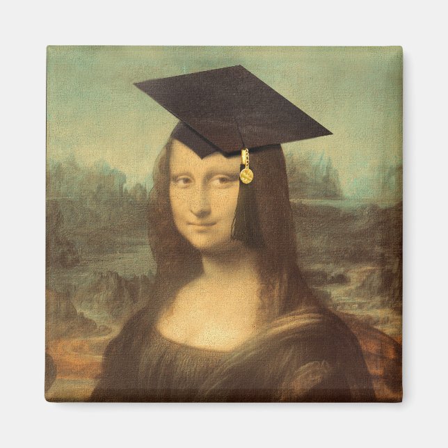 Mona Lisa Studenten Magnet (Framsidan)