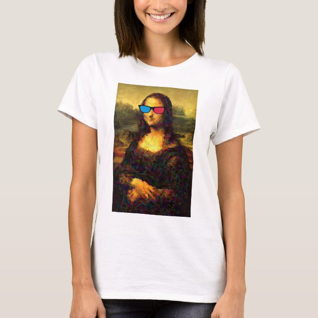 Mona lisa t shirt (Framsida)
