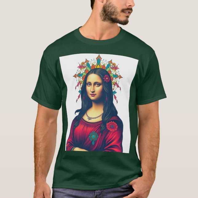 Mona Lisa T Shirt (Framsida)