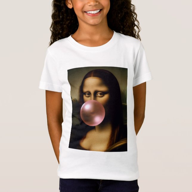 Mona Lisa T Shirt (Framsida)