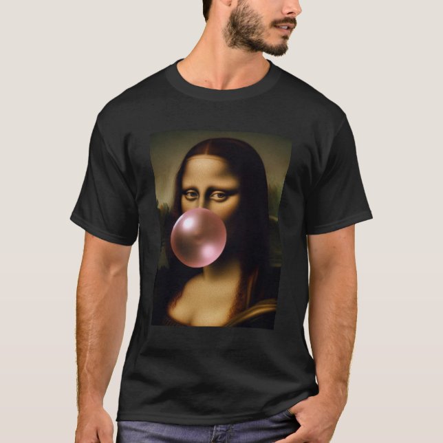 Mona Lisa T Shirt (Framsida)