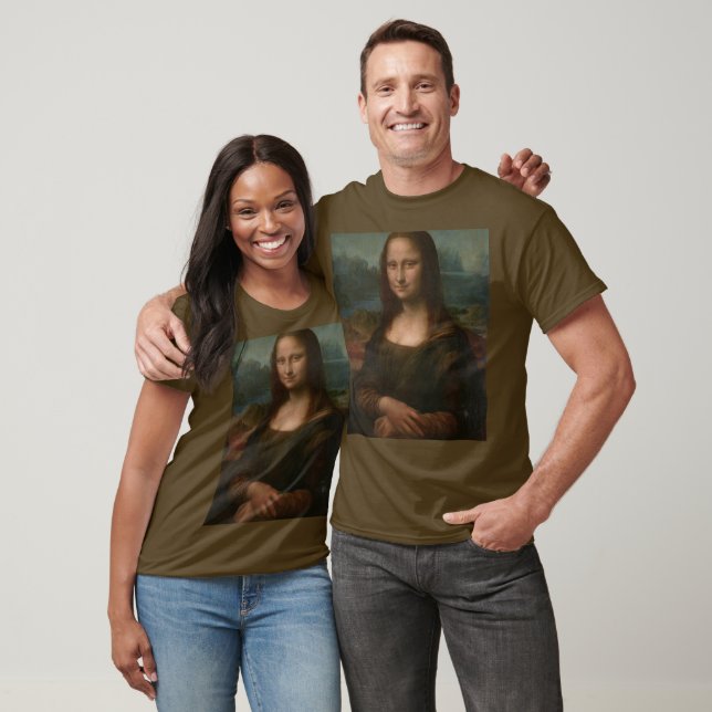 Mona Lisa  T Shirt (Unisex)