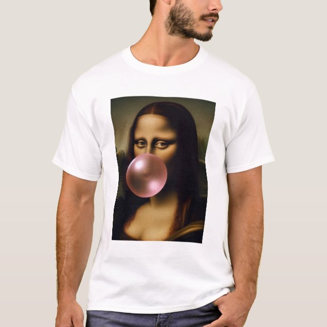 Mona Lisa T Shirt (Framsida)