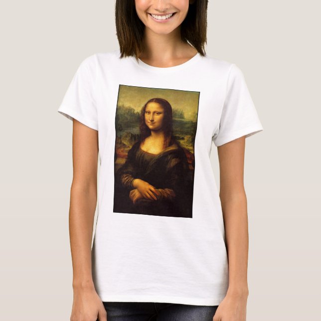 Mona Lisa T-tröja T Shirt (Framsida)