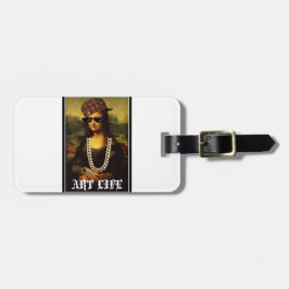 Mona Lisa Thug Life Art Life Bagagebricka