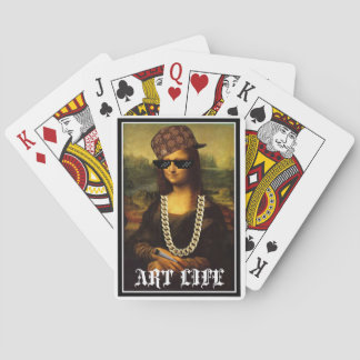 Mona Lisa Thug Life Art Life Casinokort